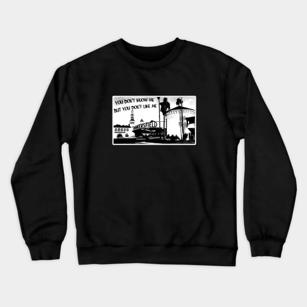 Bakersfield Crewneck Sweatshirt by ShredBeard